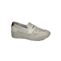 DEGAS - Mocasín Cuero Inaya Beige