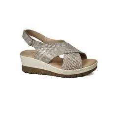 DEGAS - Sandalia Cuero Ebere Beige