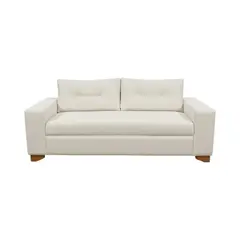 DISEÑOS VALESTRINI - SOFA PARIS TRES CUERPOS LINO CRUDO