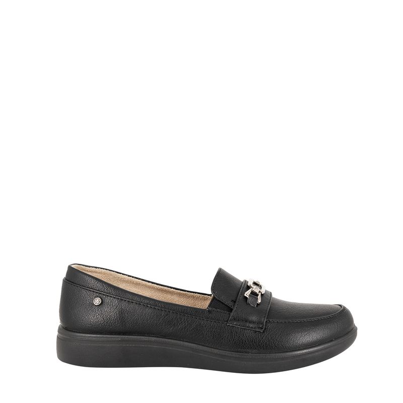 PASSER - Mocasin Mujer Negro Fateh Passer