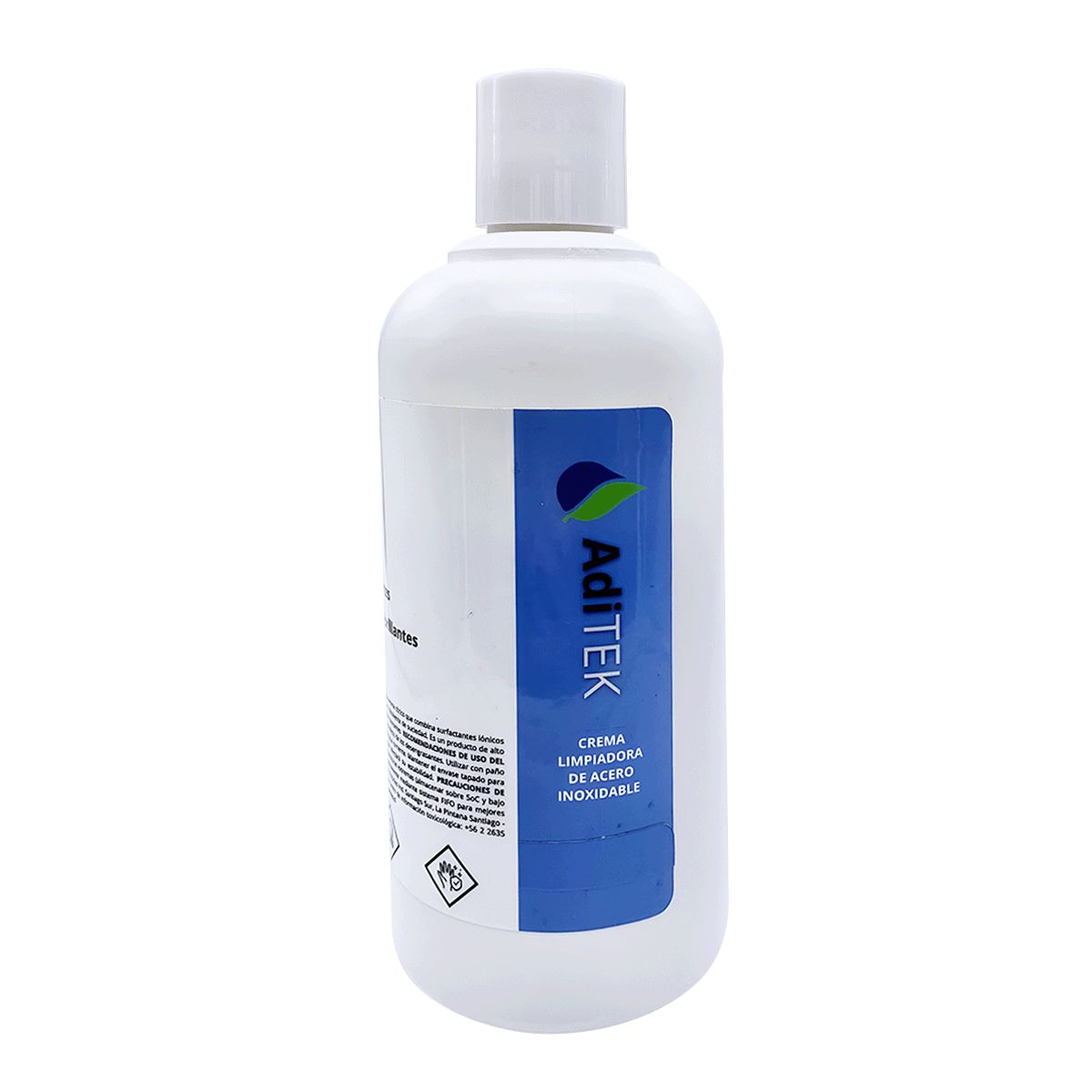GENERICO - Abrillantador de Acero Inox Prof Aditek 05 Ltr con boquil
