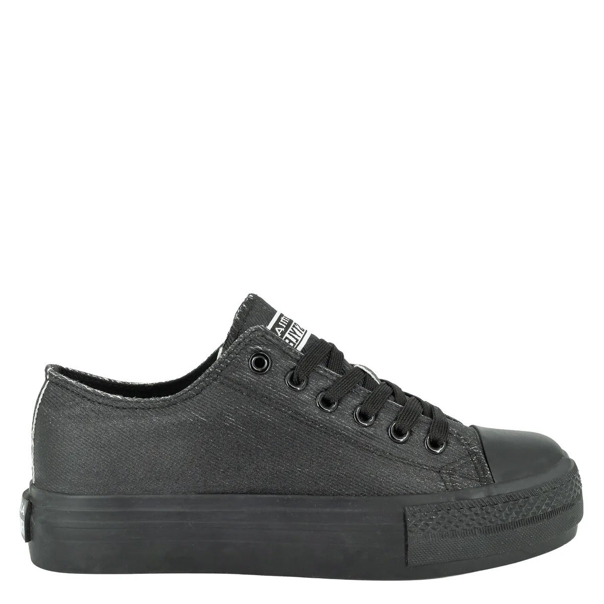 ALQUIMIA - Zapatilla Mujer Negro Loch Alquimia