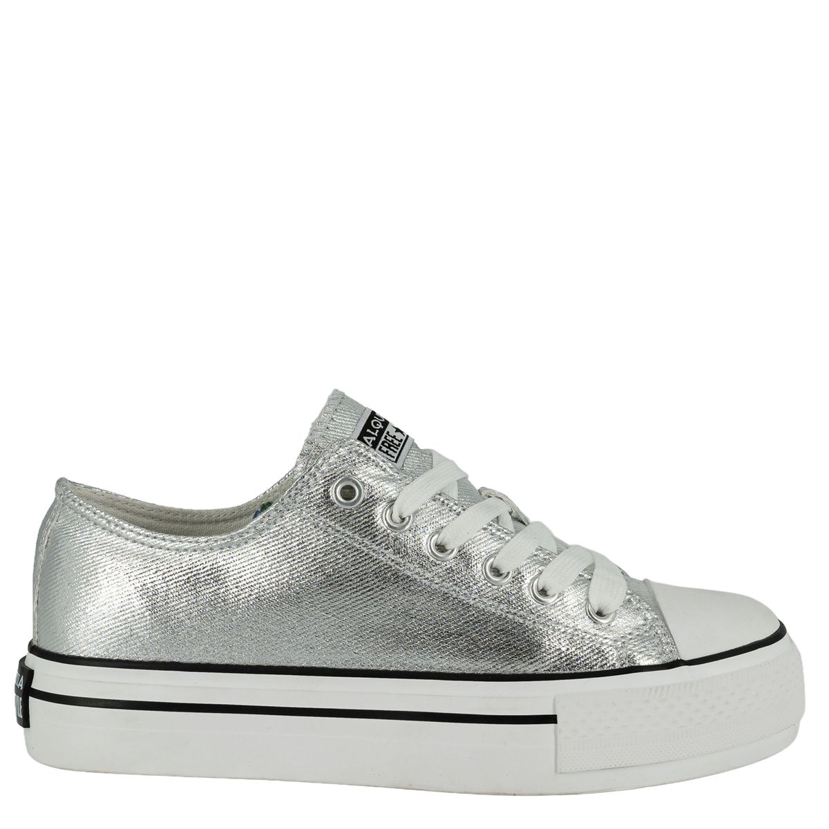 ALQUIMIA - Zapatilla Mujer Plateado Loch Alquimia