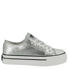 ALQUIMIA - Zapatilla Mujer Plateado Loch