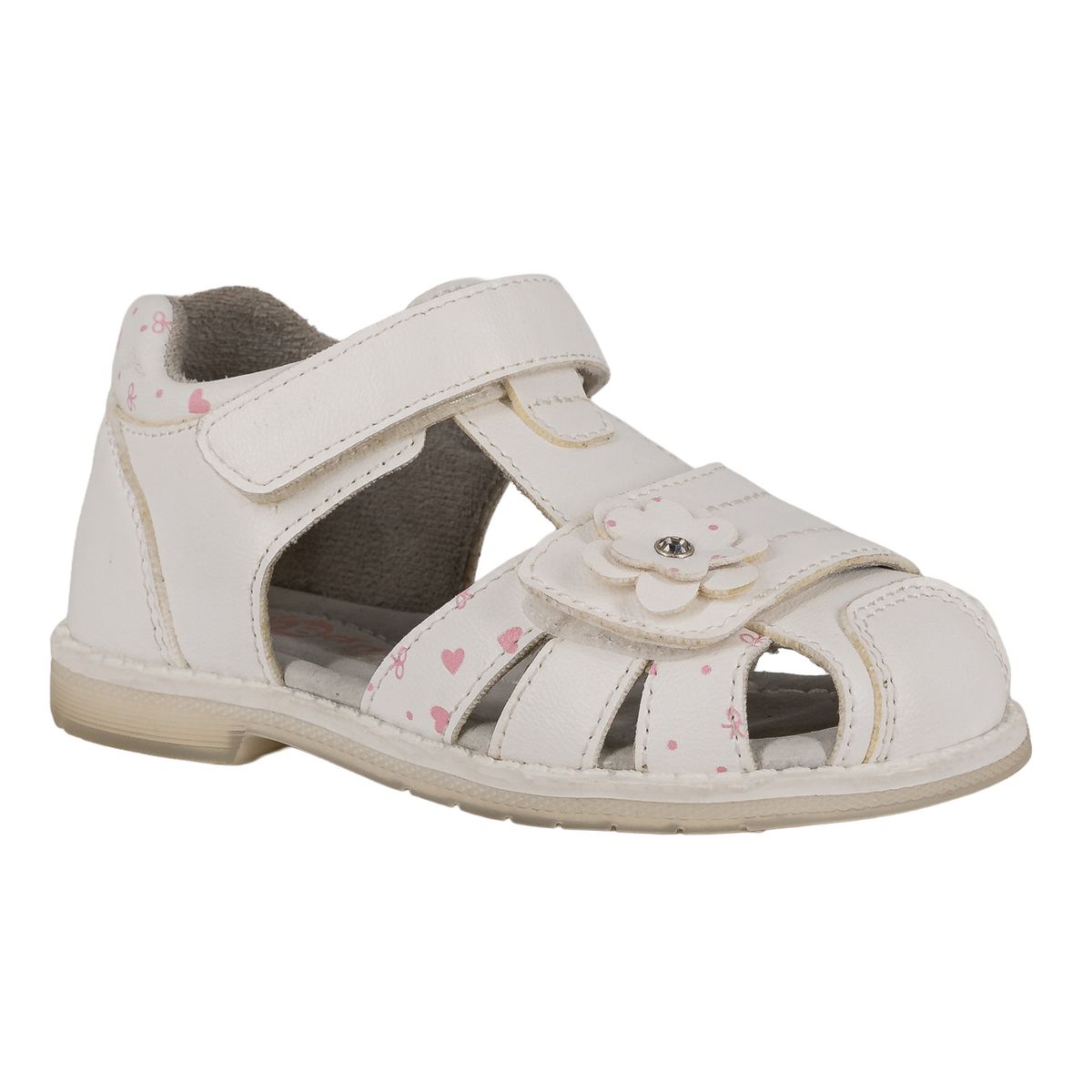 BAMBOO - Sandalia Niña Blanco Khir Bamboo