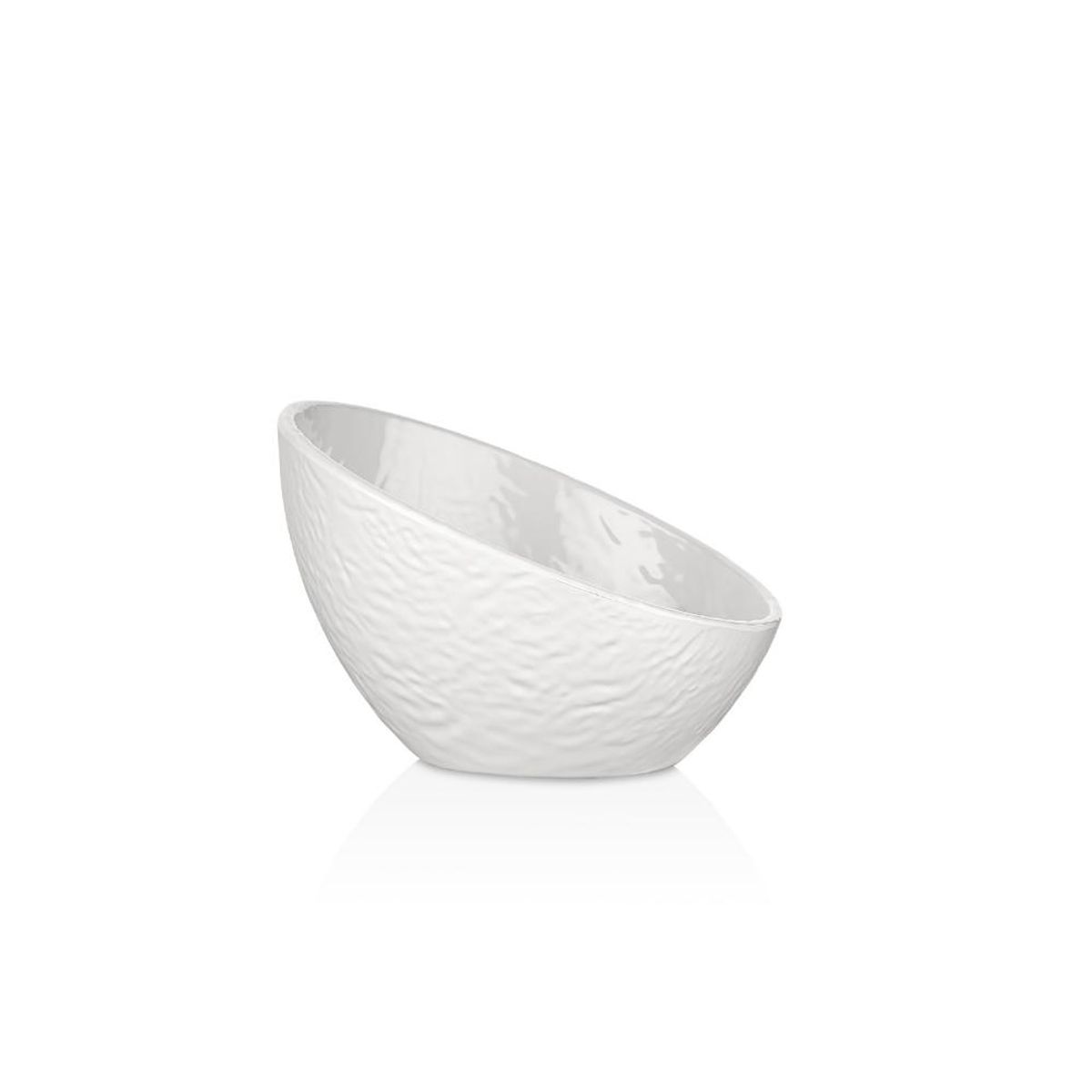 GENERICO - BOWL MELAMINA BORDE CASCADA BLANCO 135 X 125 CM LINEA TILDA