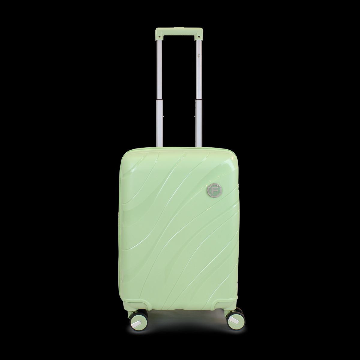 F - Maleta Lola S de cabina 10kg verde F la Maleta de Chile