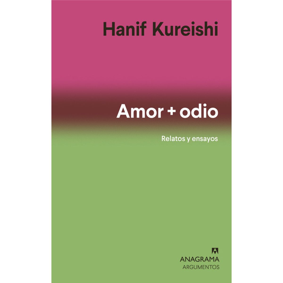 ANAGRAMA - Libro Amor y odio - Eugenio Trias
