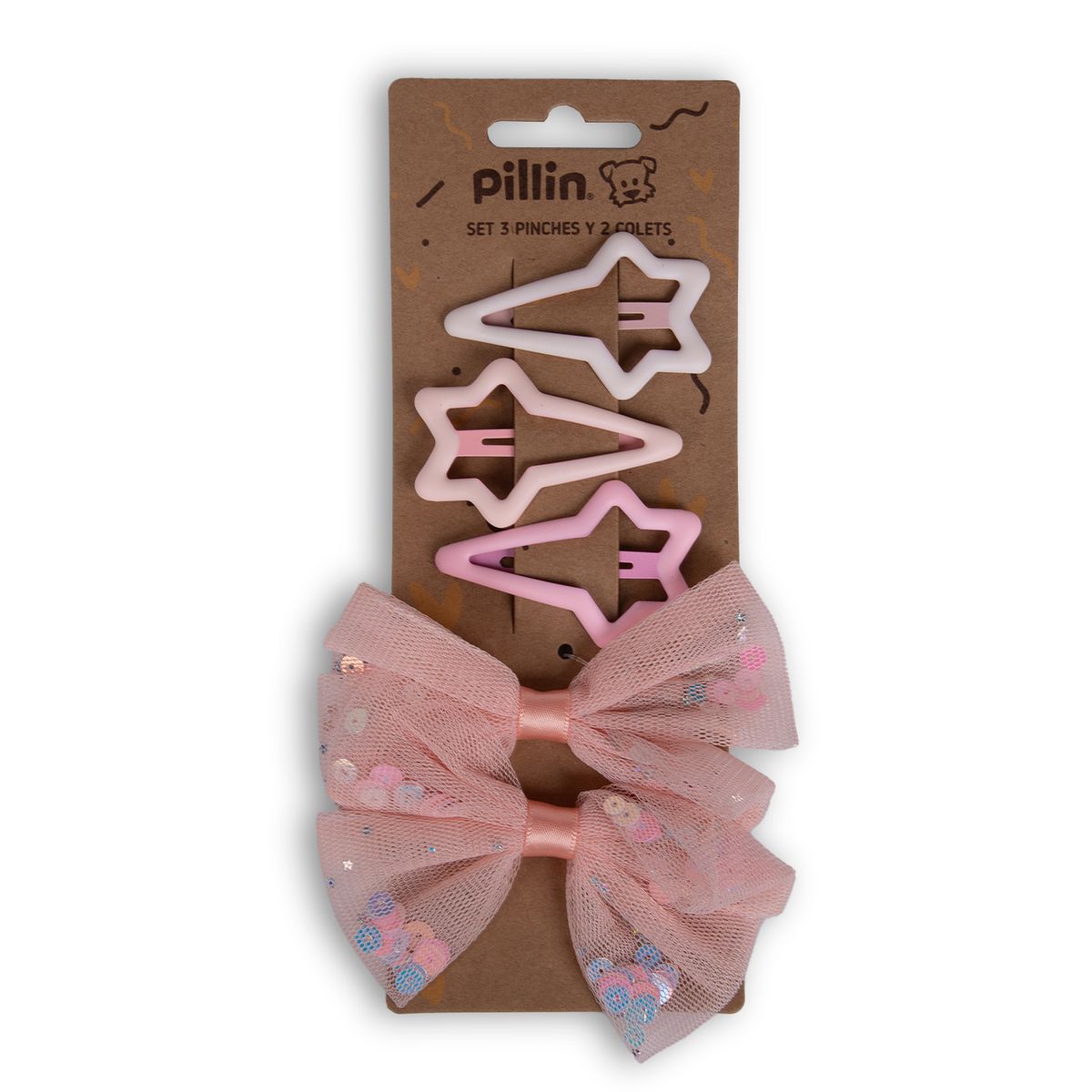 PILLIN - Pinches & Cintillos  Surtido Pillin PAC147-25SUR