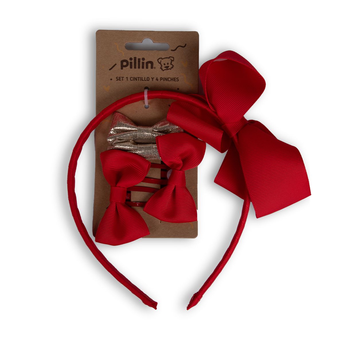 PILLIN - Pinches & Cintillos  Surtido Pillin PAC133-25SUR