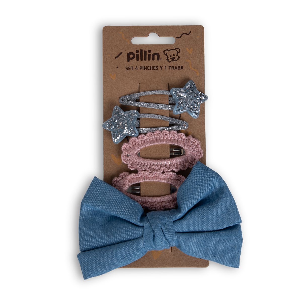 PILLIN - Pinches & Cintillos  Surtido Pillin PAC142-25SUR