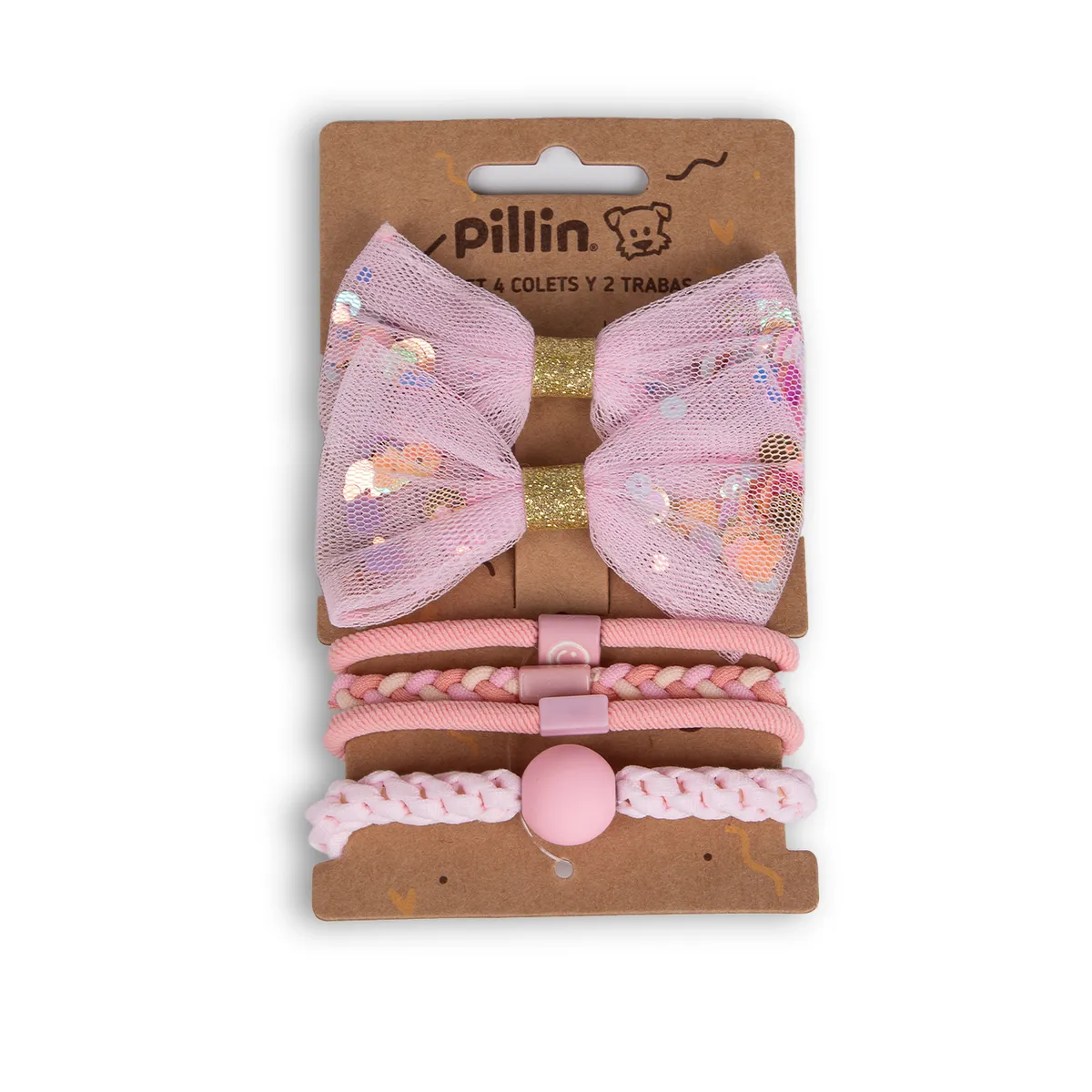 PILLIN - Pinches & Cintillos  Surtido Pillin PAC141-25SUR
