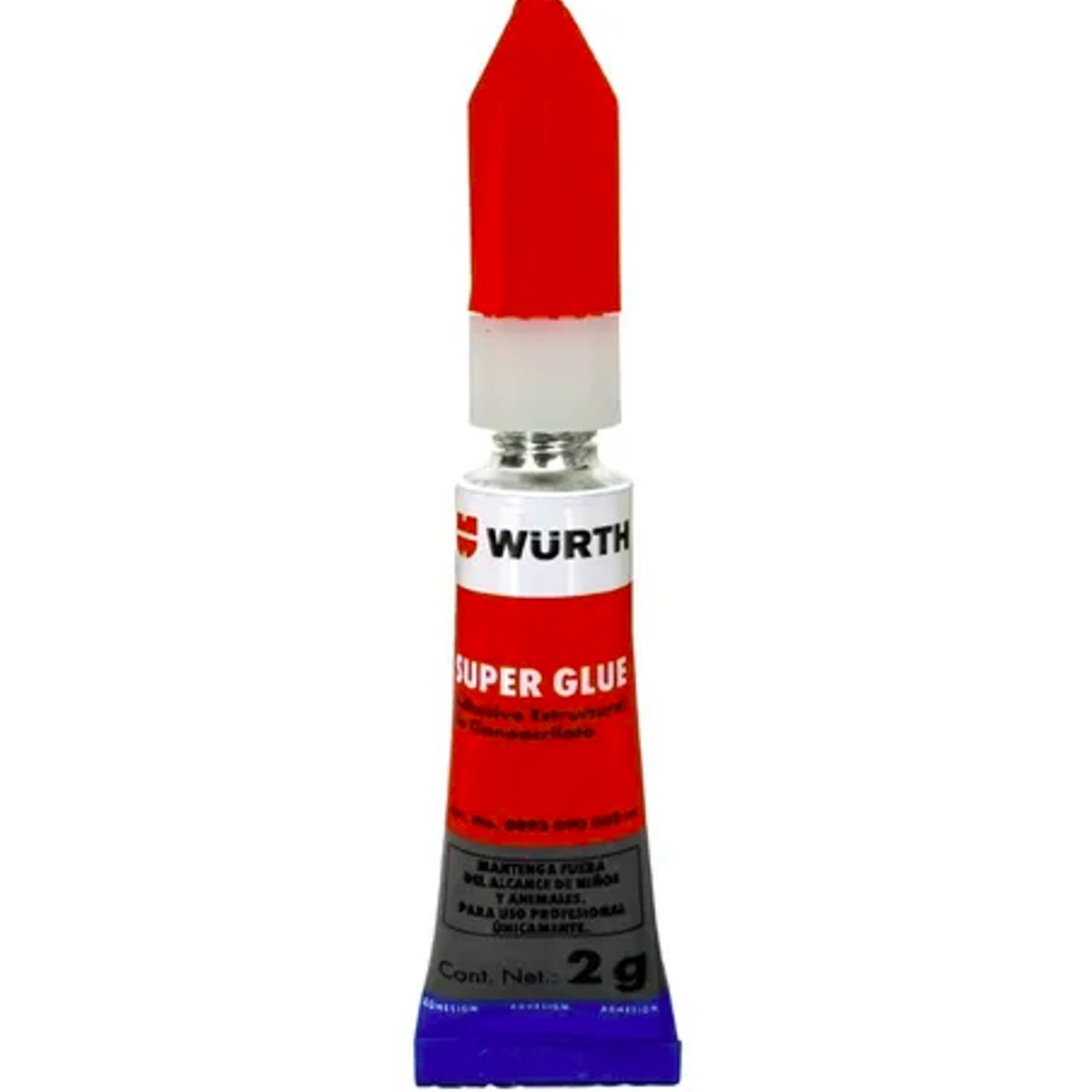 WURTH - La Gotita Adhesivo 2ml Wurth Color Blanco