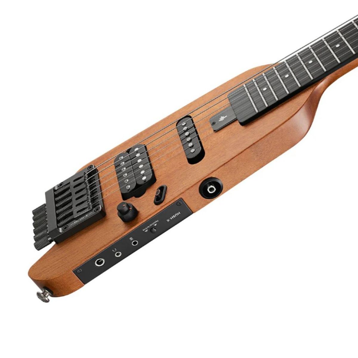 GENERICO - Guitarra Electrica Portatil Donner HUSH-X N