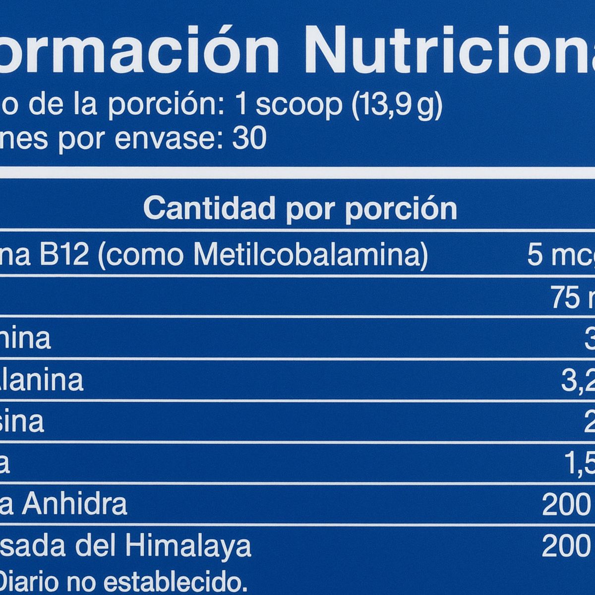 RAW NUTRITION - Pre Entreno CBUM Essential 30 serv - Blue Raspberry