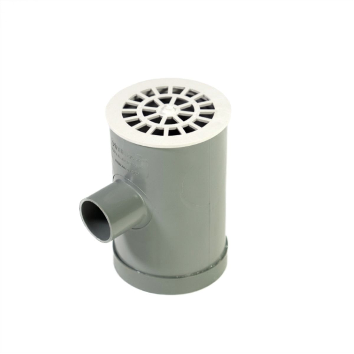 VINILIT - Pileta pvc sanitario gris 110mm 1 salida D50/40mm