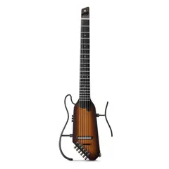 GENERICO - Guitarra Electroacustica Portatil Donner HUSH-C Sunburst