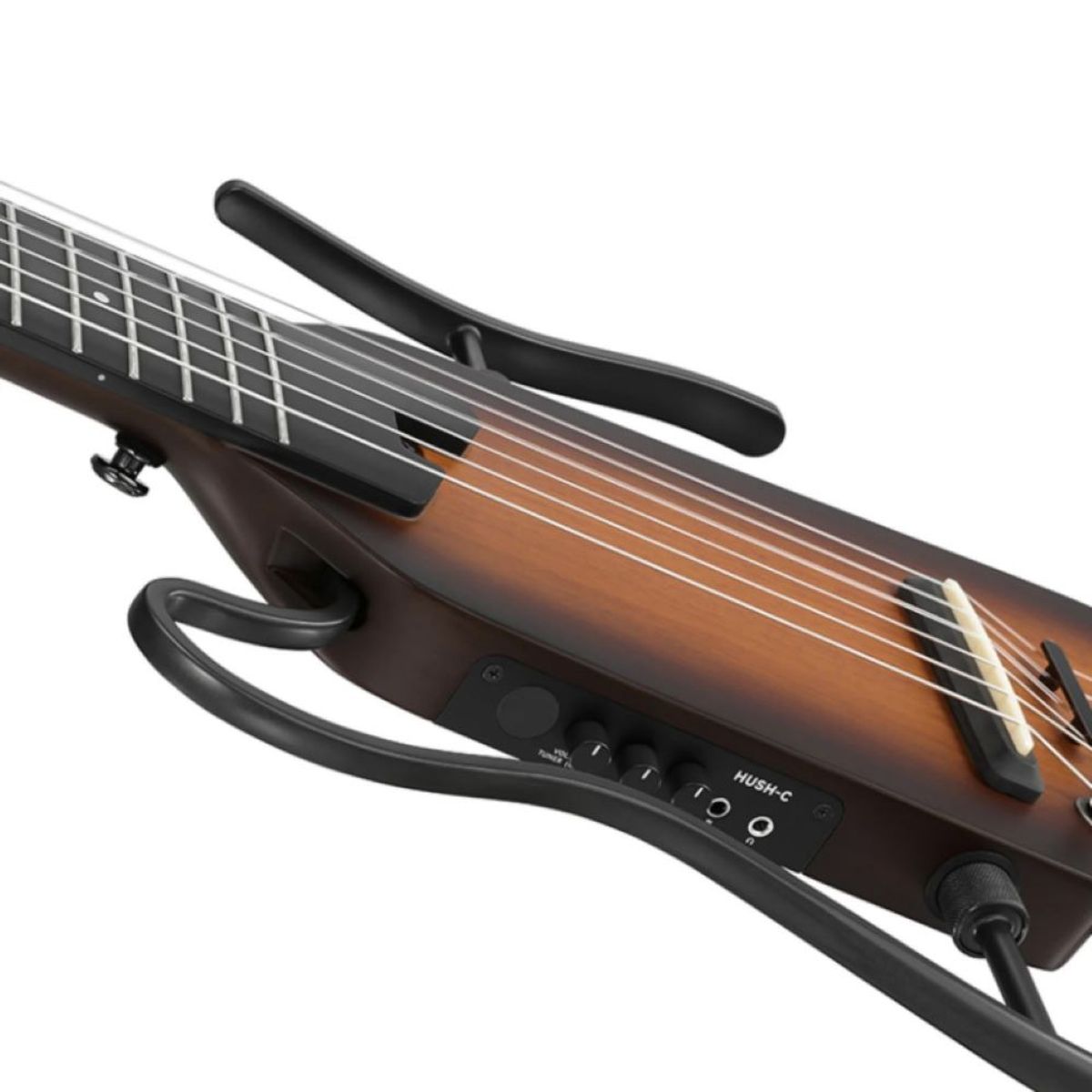 GENERICO - Guitarra Electroacustica Portatil Donner HUSH-C Sunburst