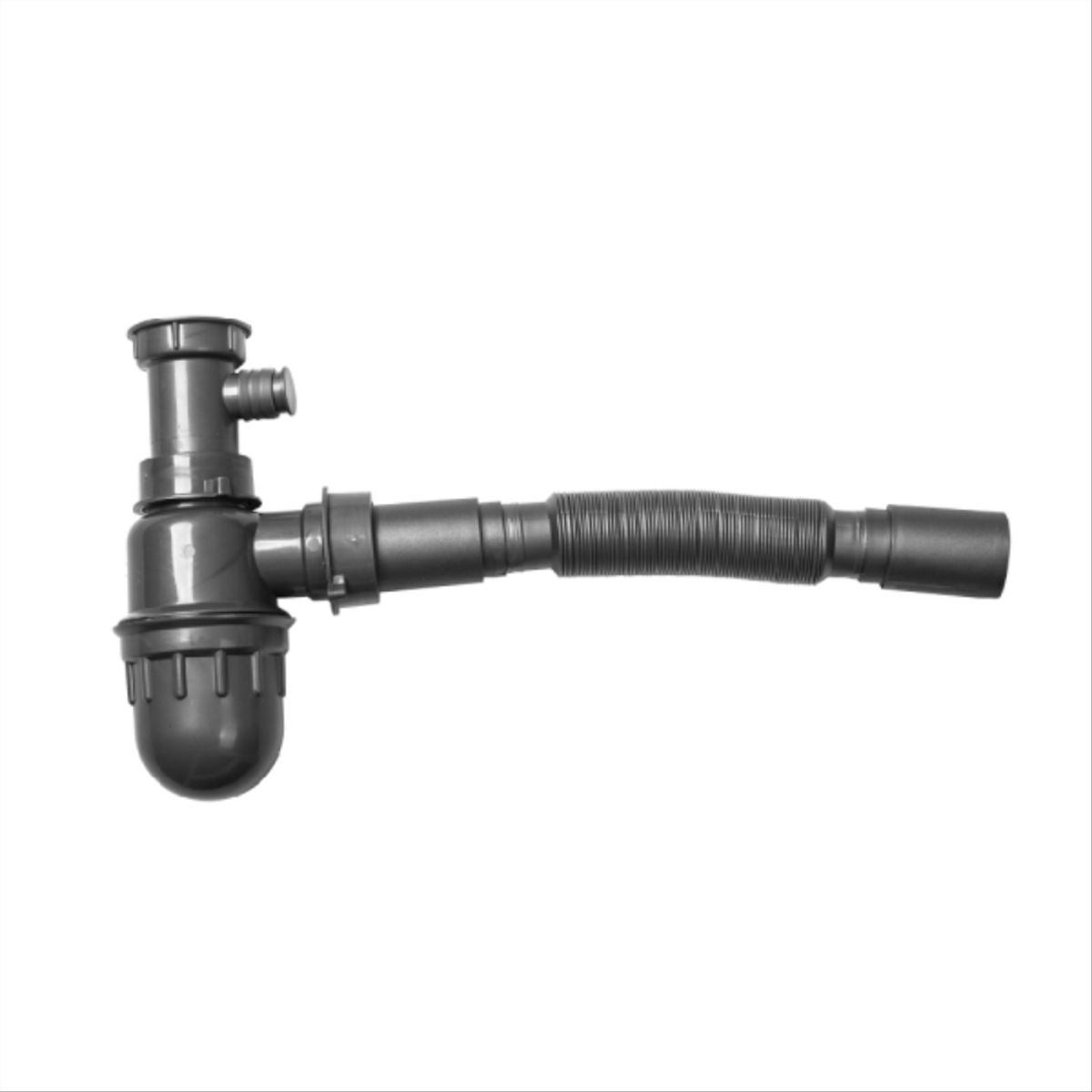 BRIGGS - Sifón botella plástico 1 1/2" simple fanaloza