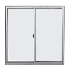 WINTEC - Ventana basica mate cristal incoloro corredera 100x100cm