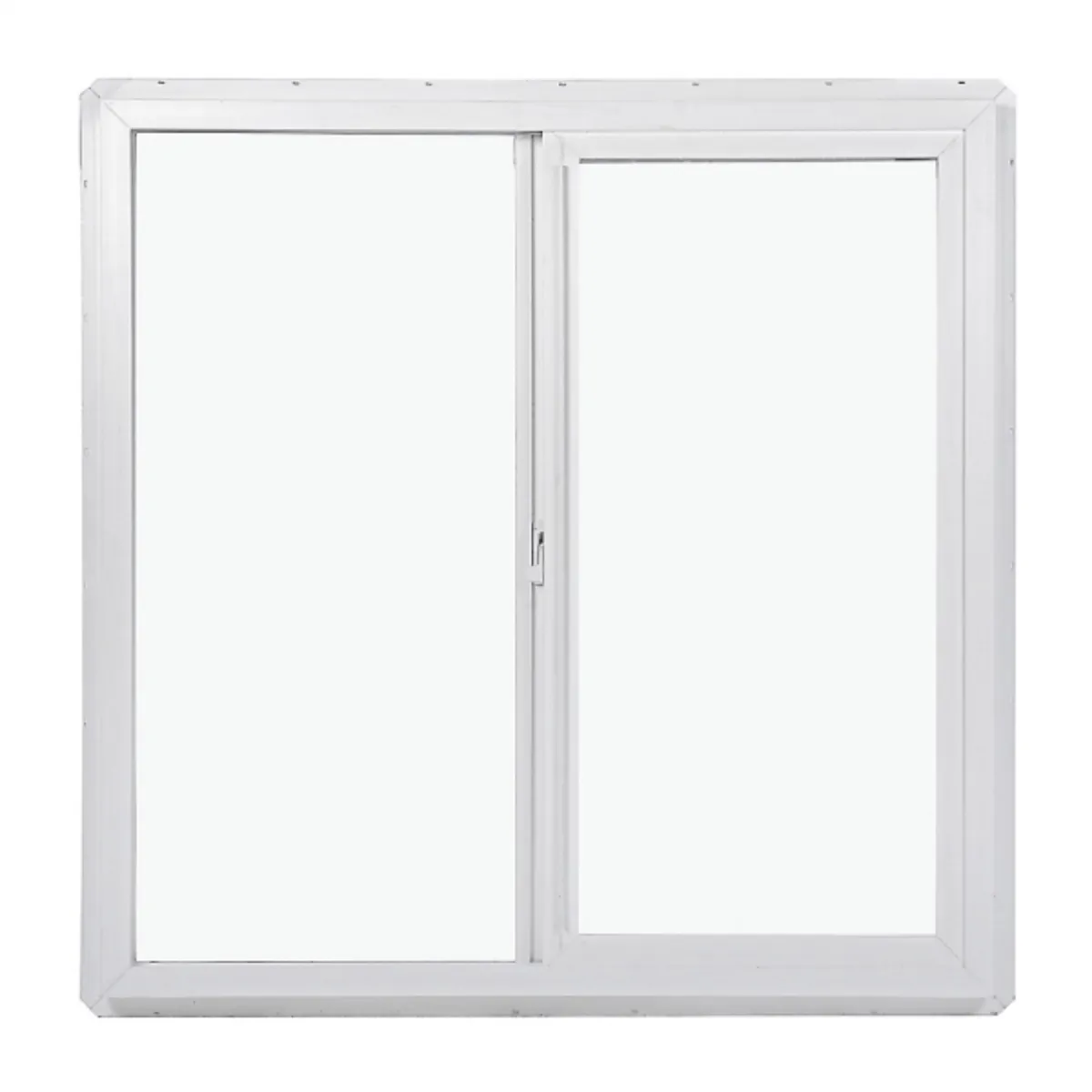 Ventana basica PVC blanco cristal incoloro corredera 100x100cm, marca WINTEC - Foto Principal