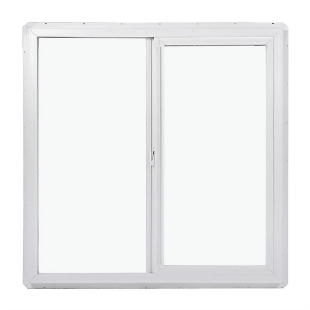 Ventana basica PVC blanco cristal incoloro corredera 100x100cm, marca WINTEC - Foto Principal