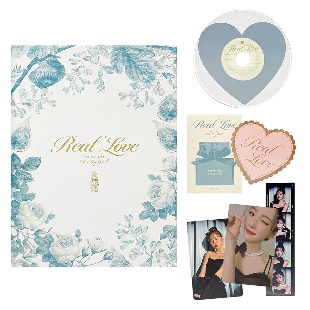 GENERICO - Oh My Girl Album Real Love Floral Ver