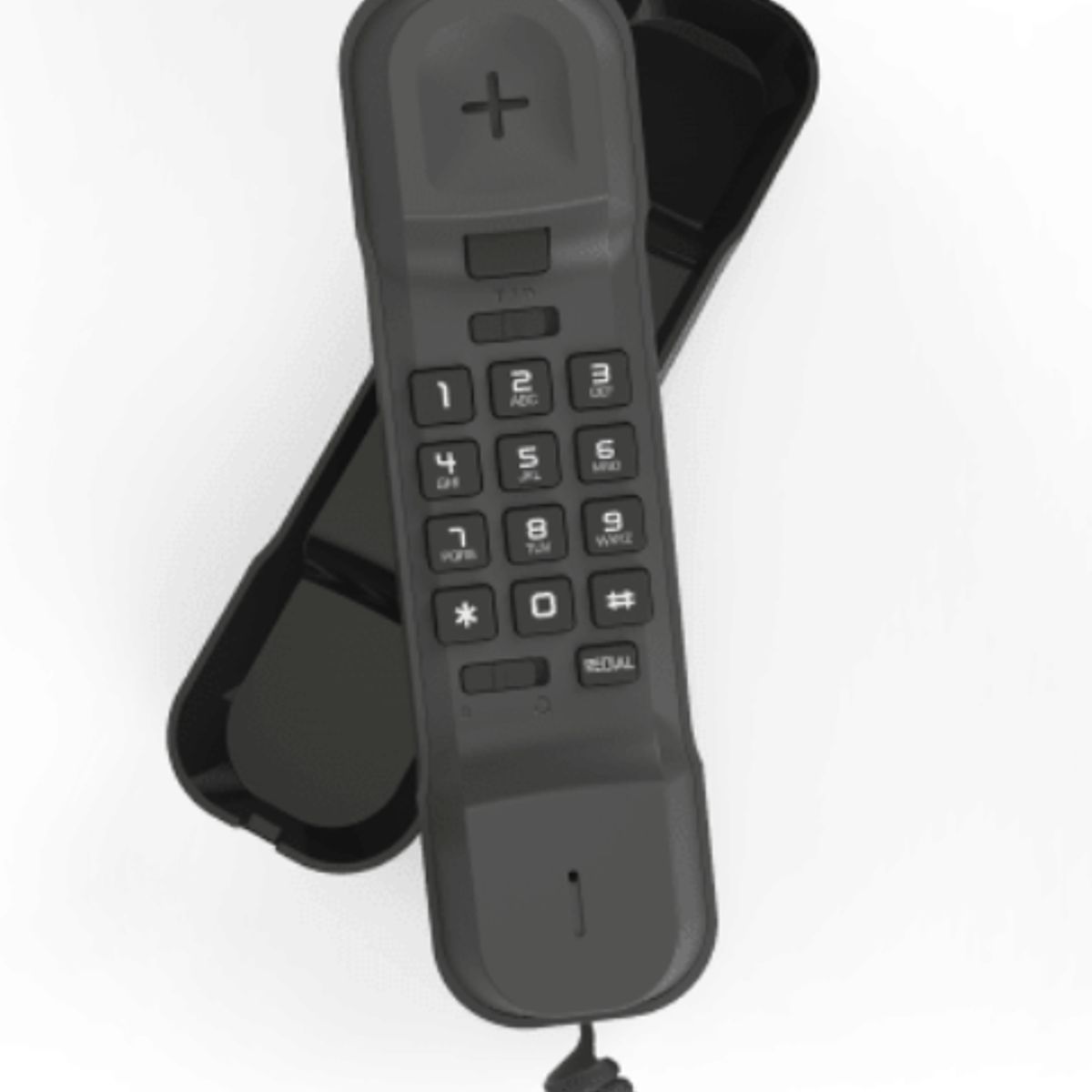 ALCATEL - Teléfono Fijo T06 Alcatel - Negro