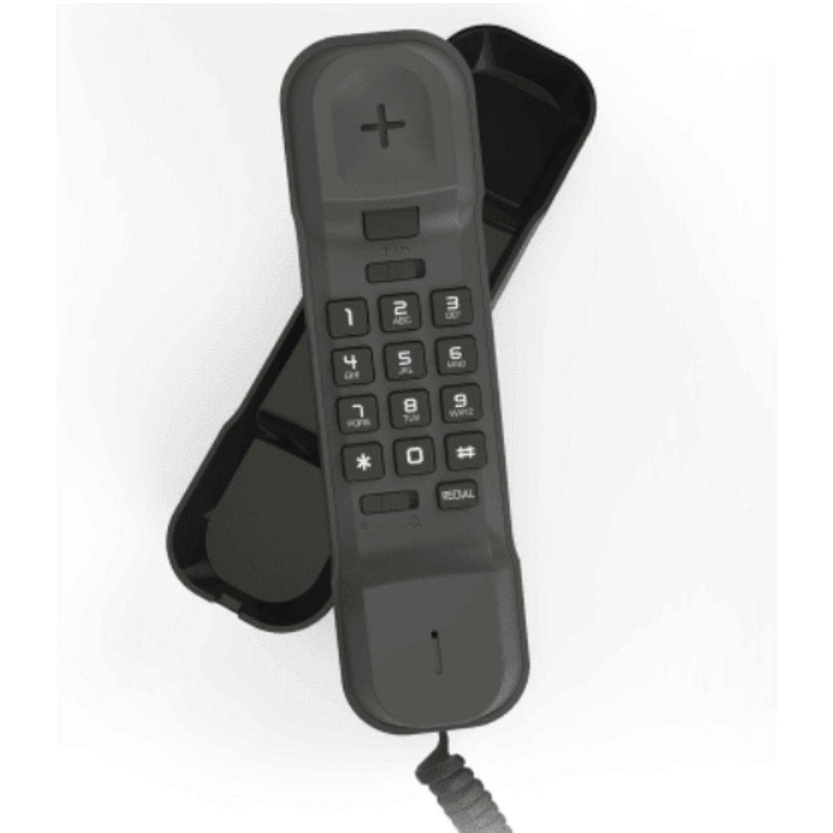 ALCATEL - Teléfono Fijo T06 Alcatel - Negro