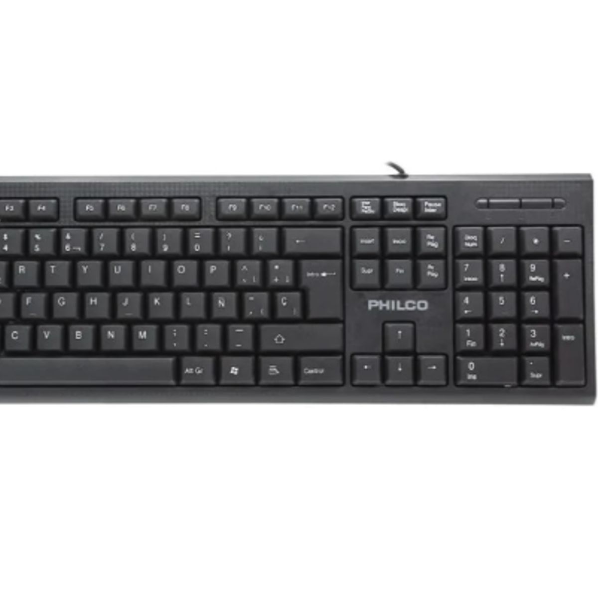 PHILCO - Kit de Teclado y Mouse Alámbrico K4500 Philco