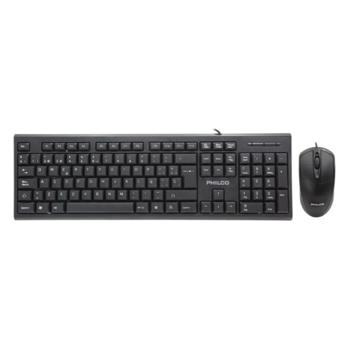 PHILCO - Kit de Teclado y Mouse Alámbrico K4500 Philco