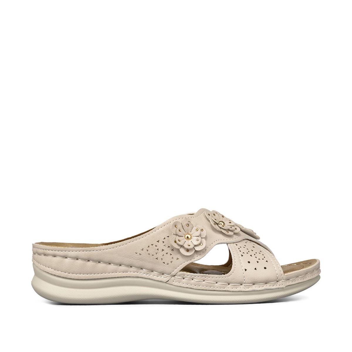 WEIDE - Sandalia Tipo Chala Confort Taco Cuña Mujer Weide YL056