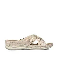 WEIDE - Sandalia Tipo Chala Confort Taco Cuña Mujer YL056