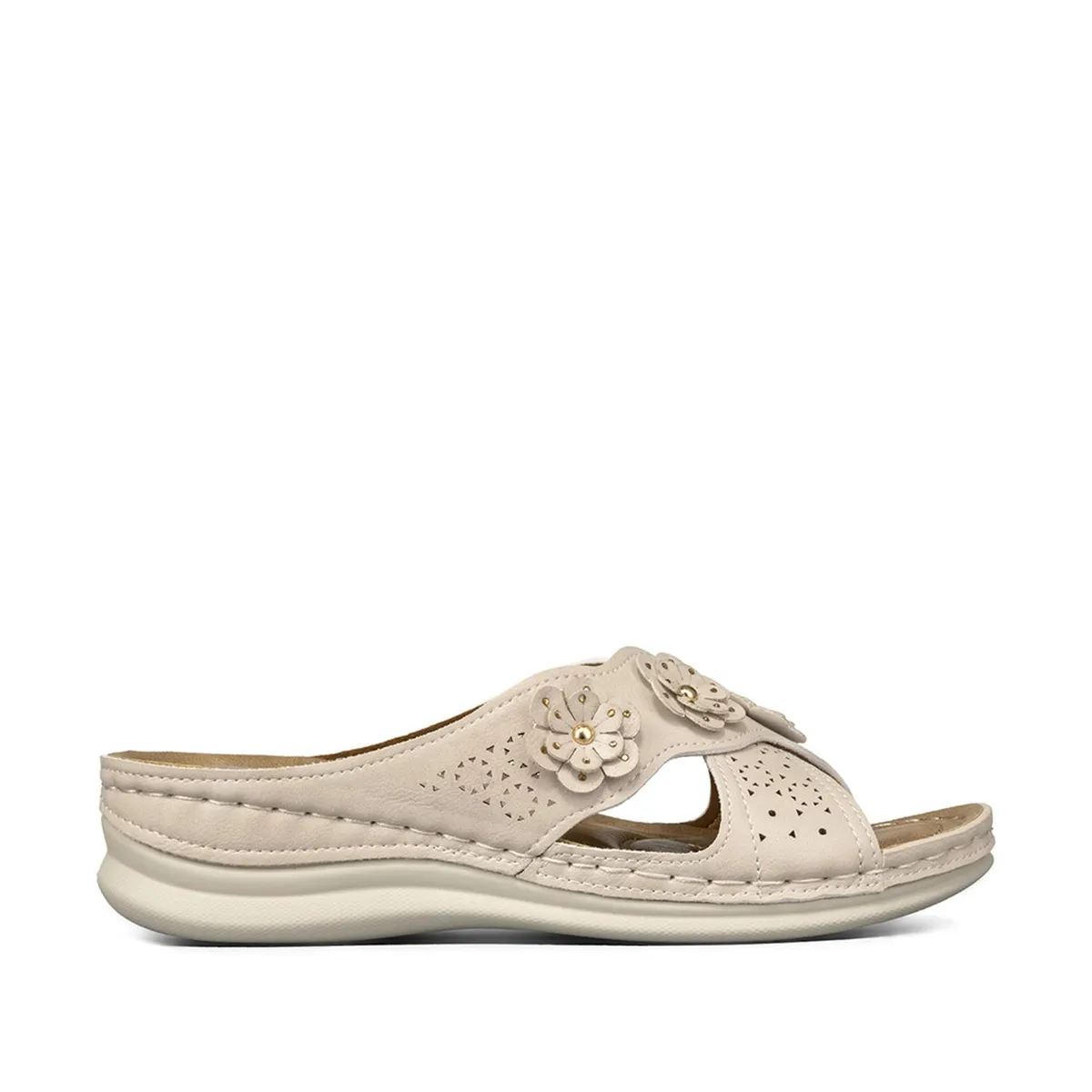 WEIDE - Sandalia Tipo Chala Confort Taco Cuña Mujer Weide YL056