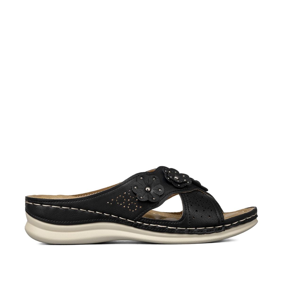 WEIDE - Sandalia Tipo Chala Confort Taco Cuña Mujer Weide YL056