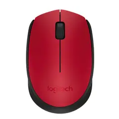 LOGITECH - Mouse Inalámbrico M170 - Rojo