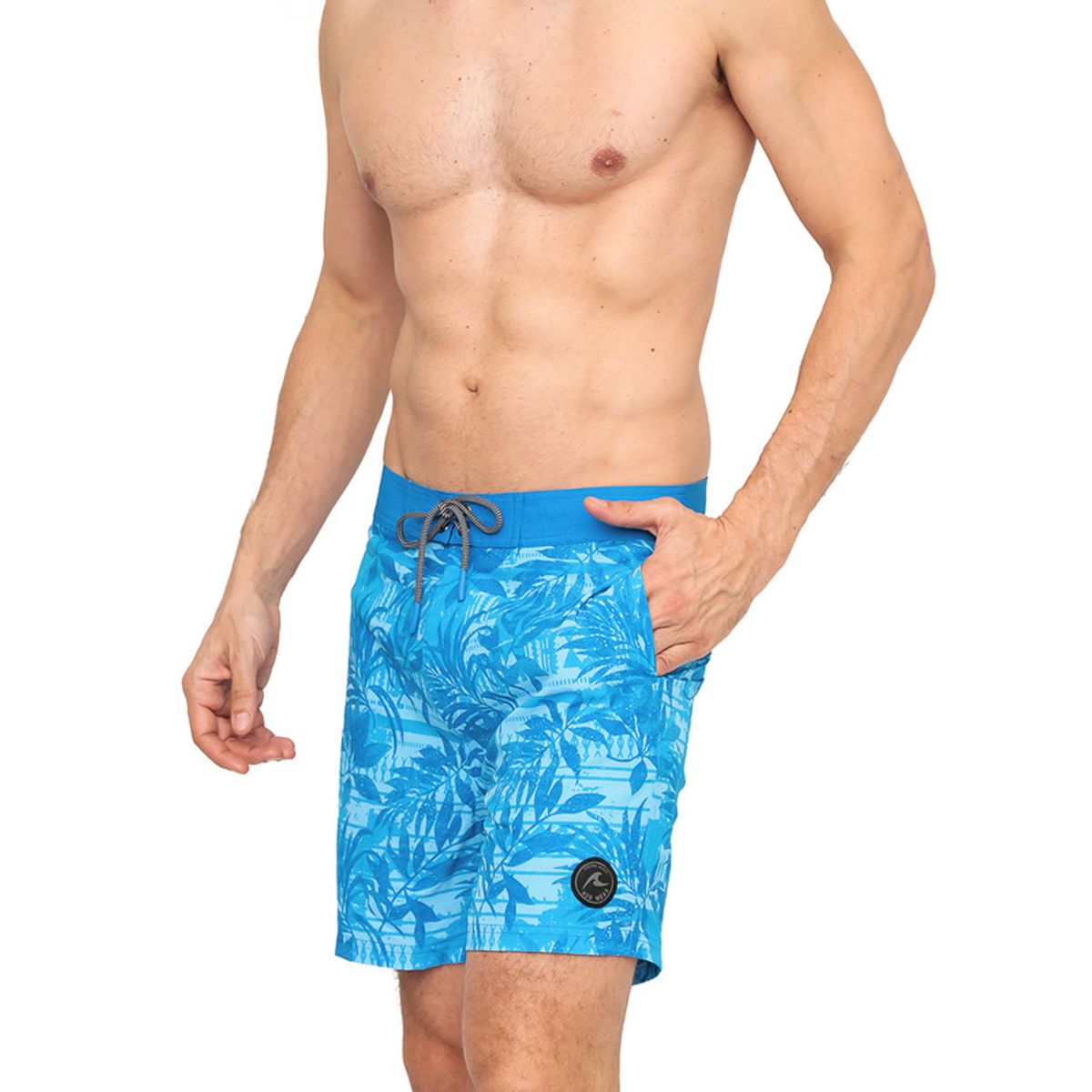 H2O WEAR - Traje de Baño Hombre Short Pretina W Stretch H2O Wear Azul