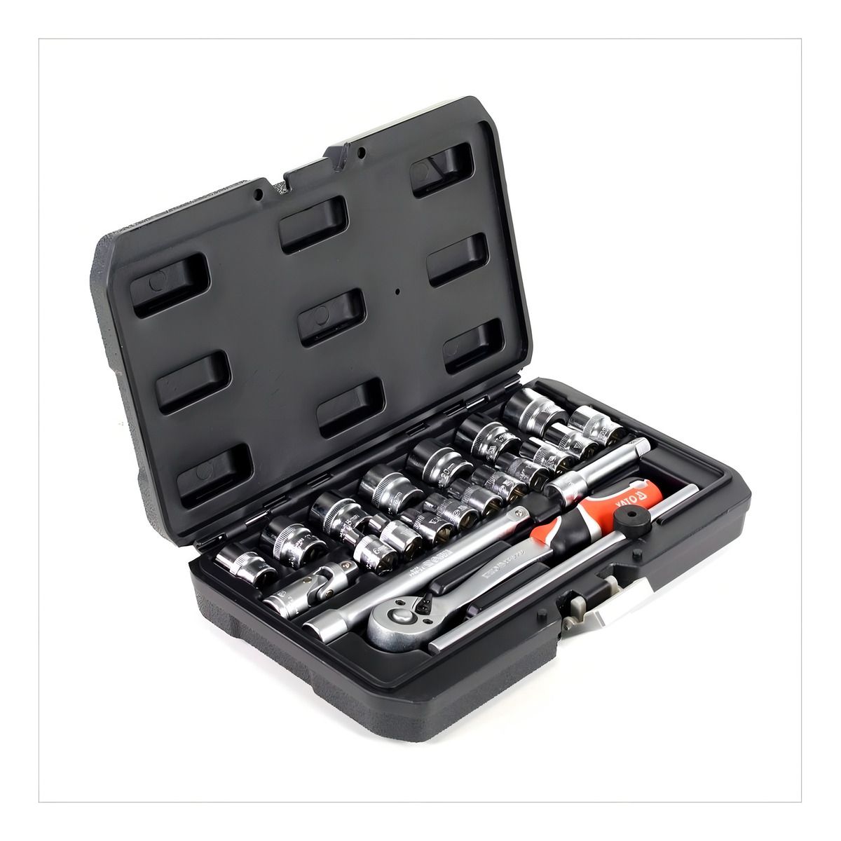 YATO - Juego De Dados   38 22 Piezas - Yato Yt-38561