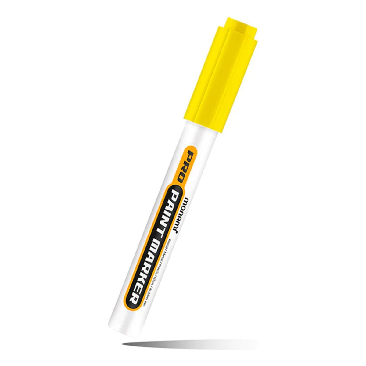 MONAMI - Marcador Pintura Óleo Paint Marker Monami Color Amarillo