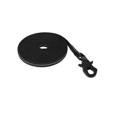 GENERICO - Correa Reflectante Antideslizante XL 10mt Wonder Dog - Negro - XL