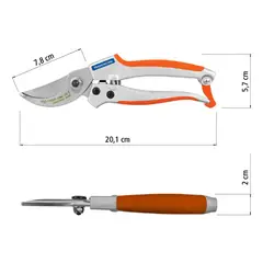 TRAMONTINA - Tijera de poda profesional Bypass