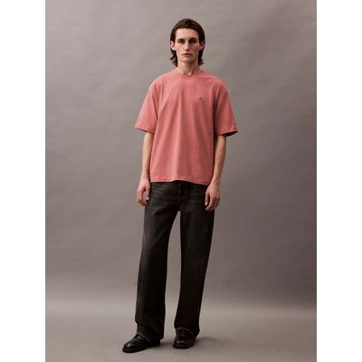 Imagen 2 del producto Polera Relaxed con Monograma Archive Rosado