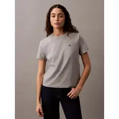 CALVIN KLEIN - Polerón Archive Logo Gris