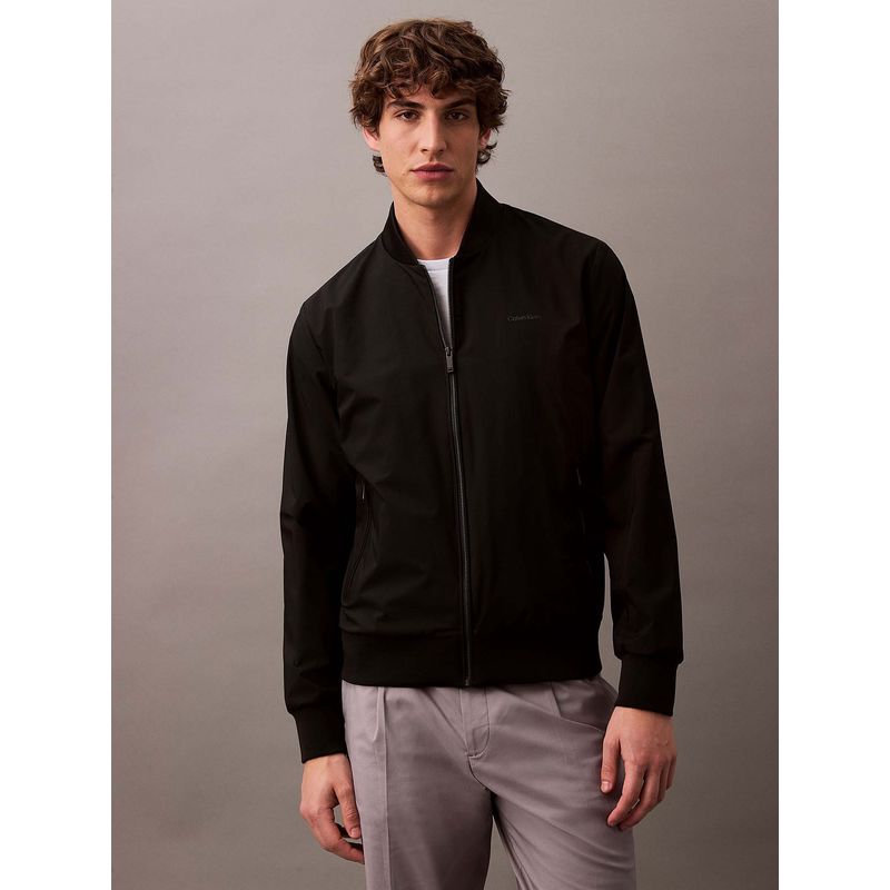 CALVIN KLEIN - Chaqueta Bomber Matte Negro Calvin Klein