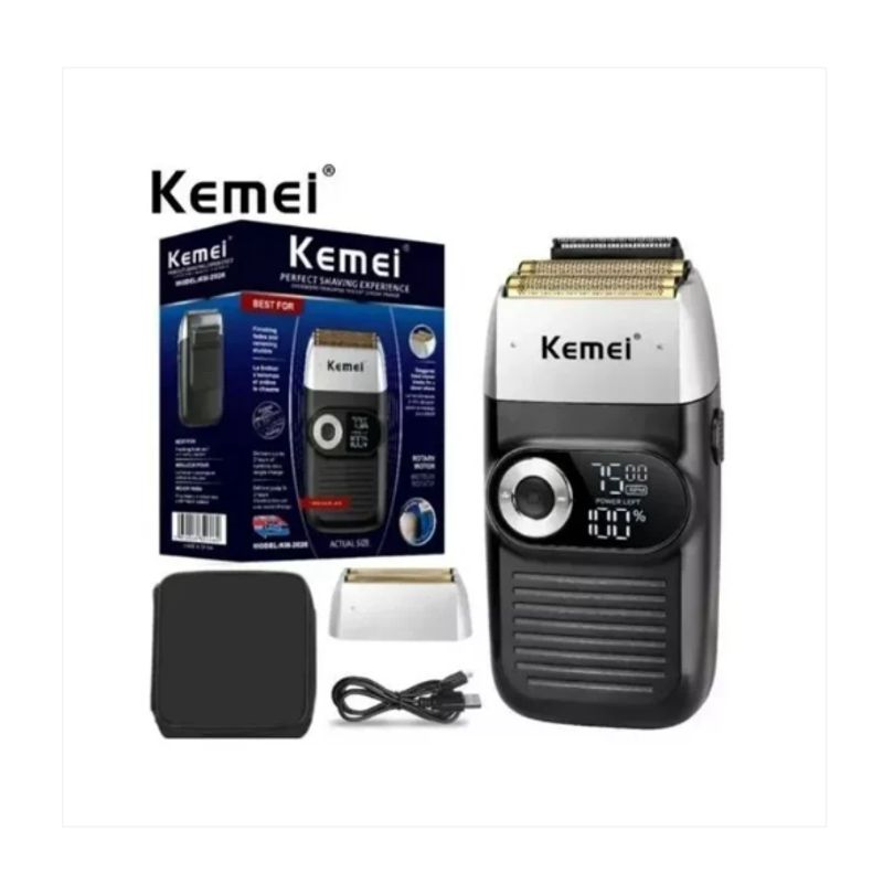 GENERICO - Máquina Afeitadora- Cortadora Kemei Km-2026 110v240v