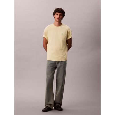 Imagen 2 del producto Polera Relaxed con Monograma Archive Amarillo