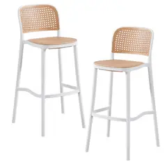 HABITA2 CHILE - Pack 2 Taburete piso de Bar Urban 65 cm Polipropileno