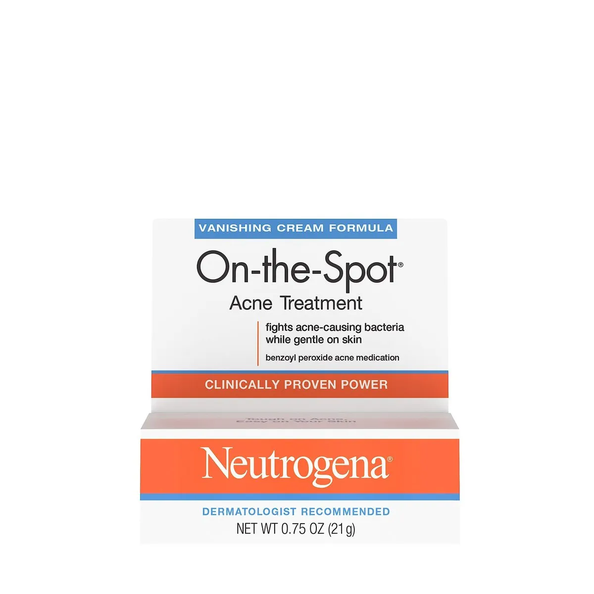 NEUTROGENA - Gel Antiacné Neutrogena On-Spot 075 oz 25% Peróxido de Benzoilo