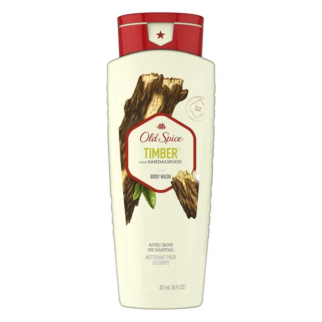 OLD SPICE - Perfume Old Spice Timber 473 mL - Menta fresca y madera