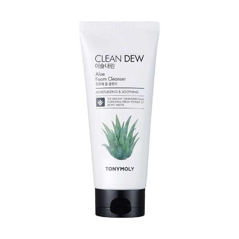 TONYMOLY - TONYMOLY Clean Dew Aloe Foam Cleanser 180 mL diario